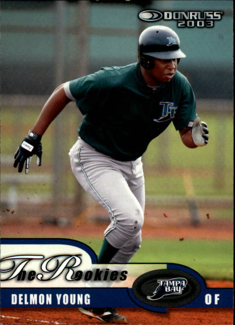 2003 Donruss Rookies #55 Delmon Young RC