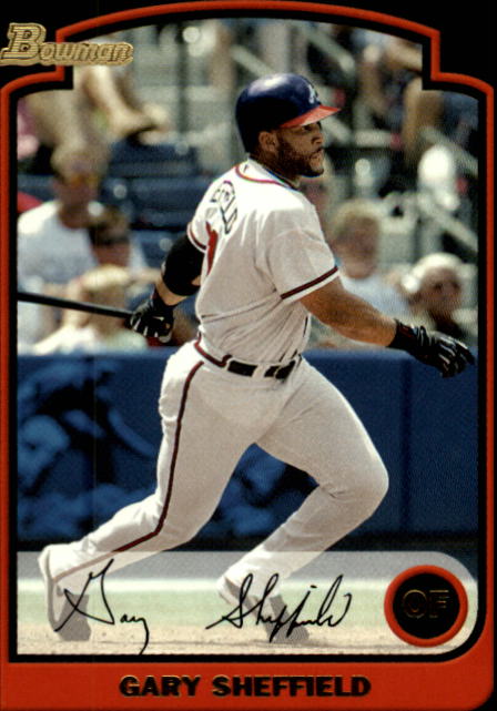 2003 Bowman #3 Gary Sheffield