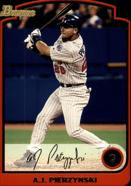2003 Bowman #15 A.J. Pierzynski