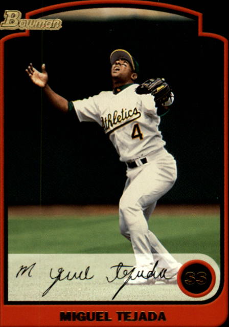 2003 Bowman #20 Miguel Tejada