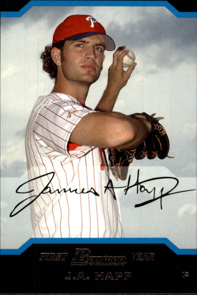 2004 Bowman Draft #77 J.A. Happ RC