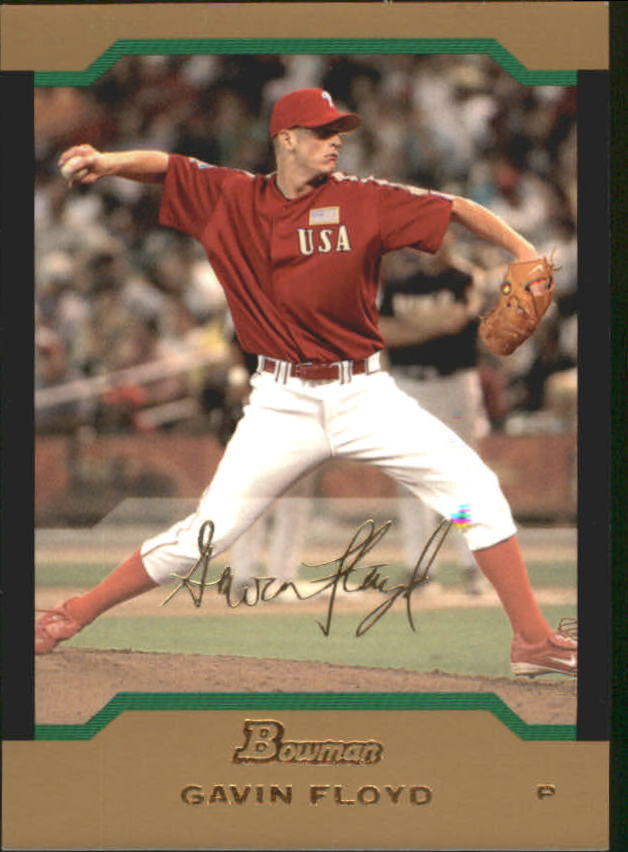 2004 Bowman Draft Gold #130 Gavin Floyd