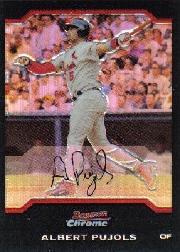 2004 Bowman Chrome Refractors #100 Albert Pujols