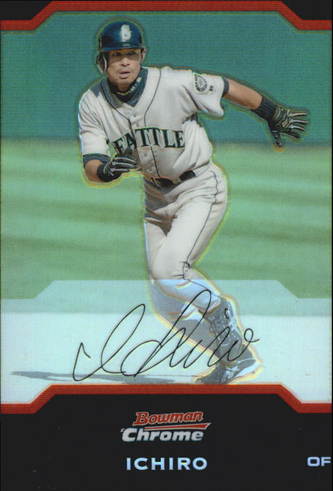 2004 Bowman Chrome Refractors #118 Ichiro Suzuki