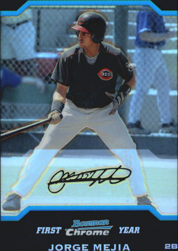 2004 Bowman Chrome Refractors #270 Jorge Mejia