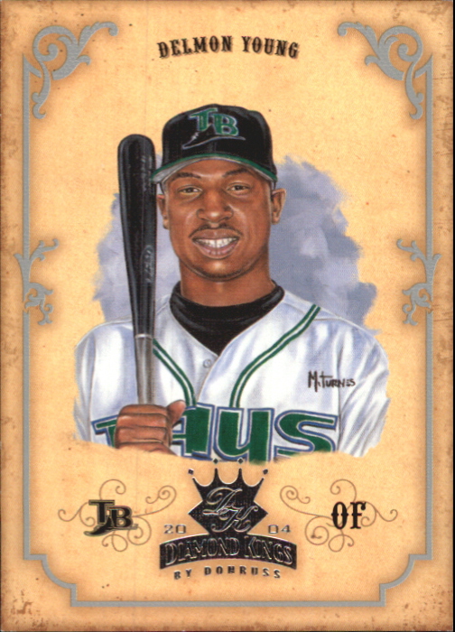 2004 Diamond Kings Silver #148 Delmon Young