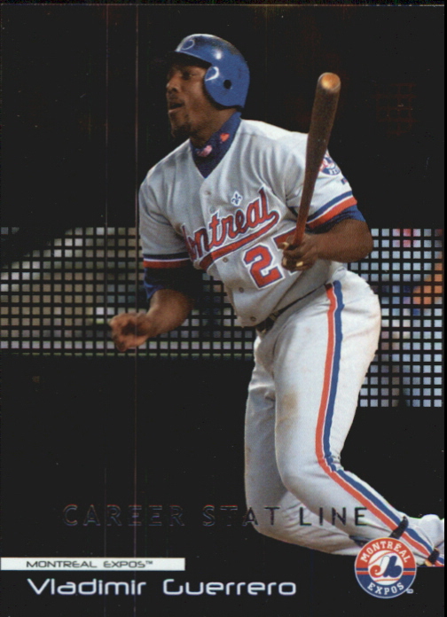 2004 Donruss Stat Line Career #309 Vladimir Guerrero/323