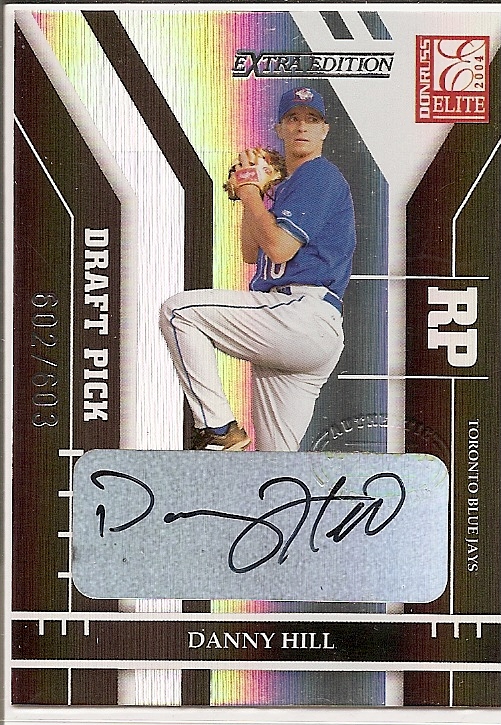 2004 Donruss Elite Extra Edition #222 Danny Hill AU/603 RC
