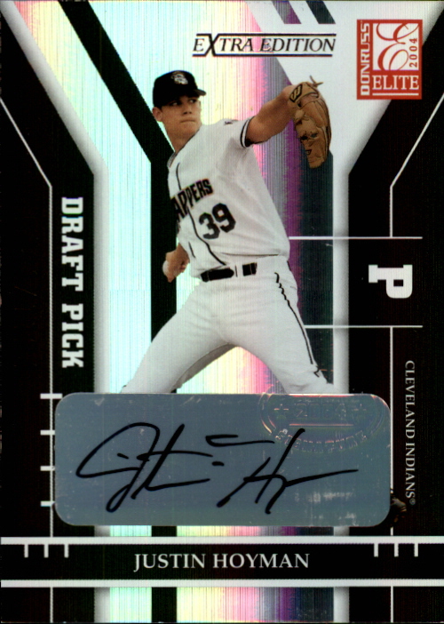 2004 Donruss Elite Extra Edition #246 Just Hoyman AU/1124 RC