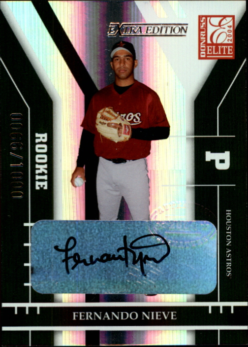 2004 Donruss Elite Extra Edition #263 Fern Nieve AU/1000 RC