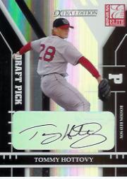 2004 Donruss Elite Extra Edition #283 Tommy Hottovy AU/825 RC