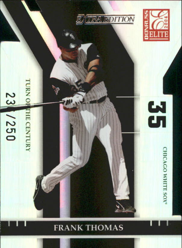 2004 Donruss Elite Extra Edition Turn of the Century #18 Frank Thomas