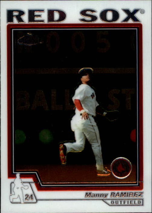 2004 Topps Chrome #22 Manny Ramirez