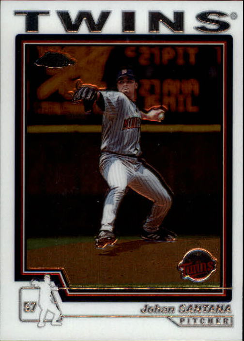 2004 Topps Chrome #115 Johan Santana