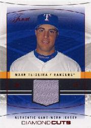 2004 Flair Diamond Cuts Game Used Red #MT Mark Teixeira