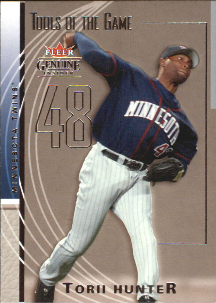 2004 Fleer Genuine Insider Tools of the Game #2 Torii Hunter