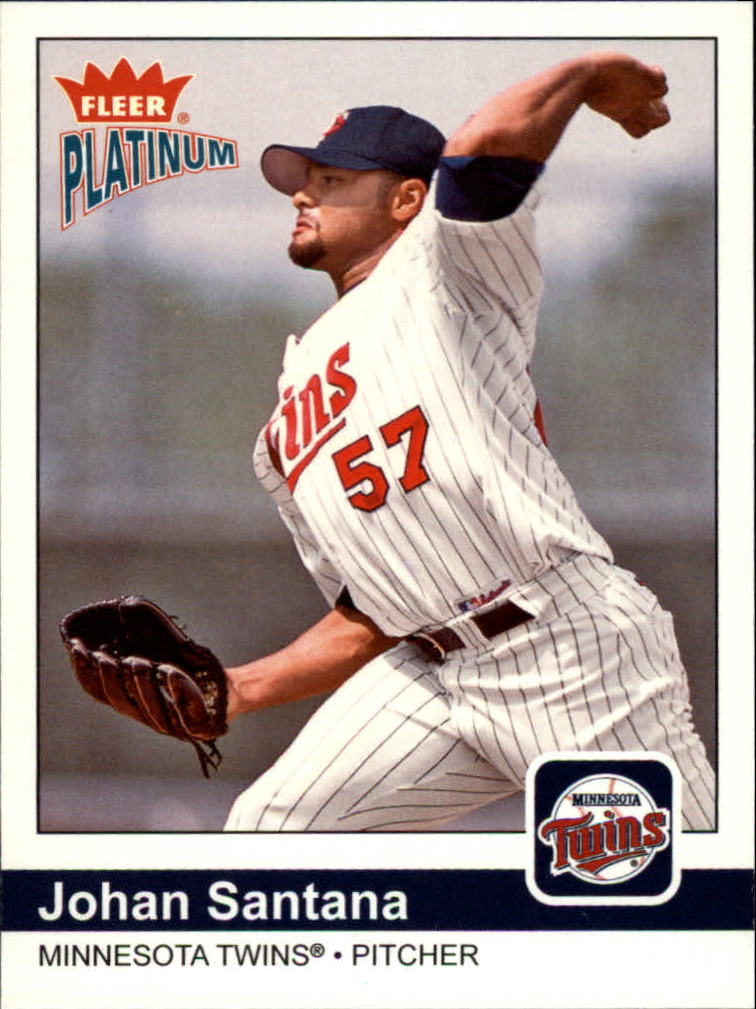 2004 Fleer Platinum #3 Johan Santana