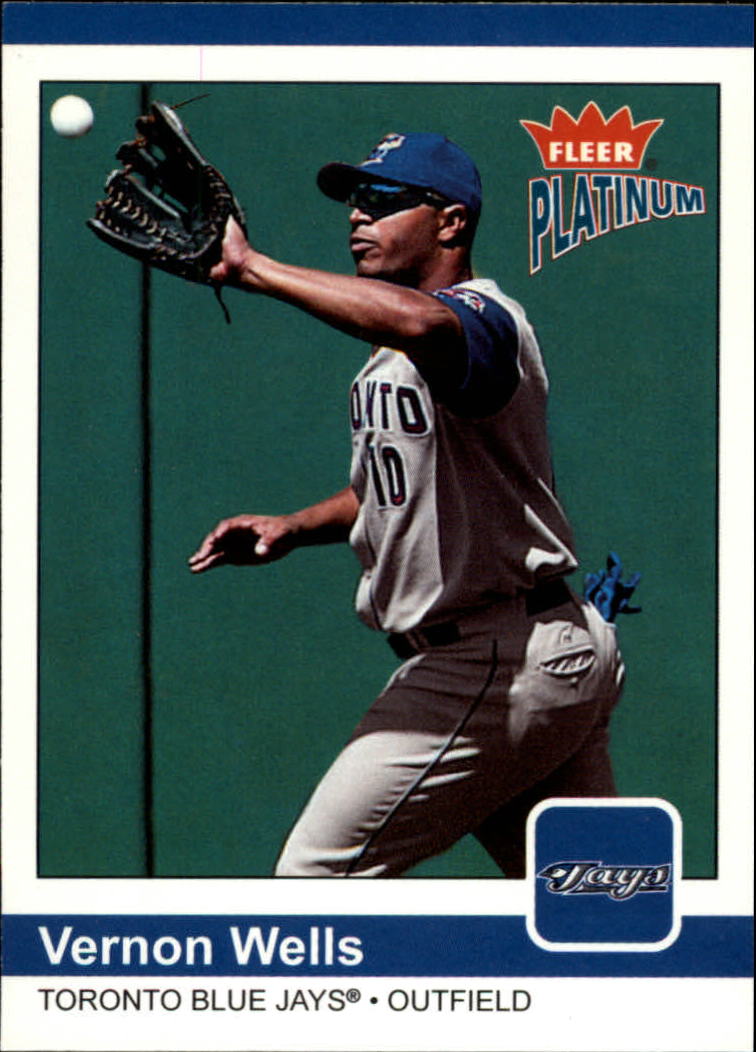 2004 Fleer Platinum #91 Vernon Wells