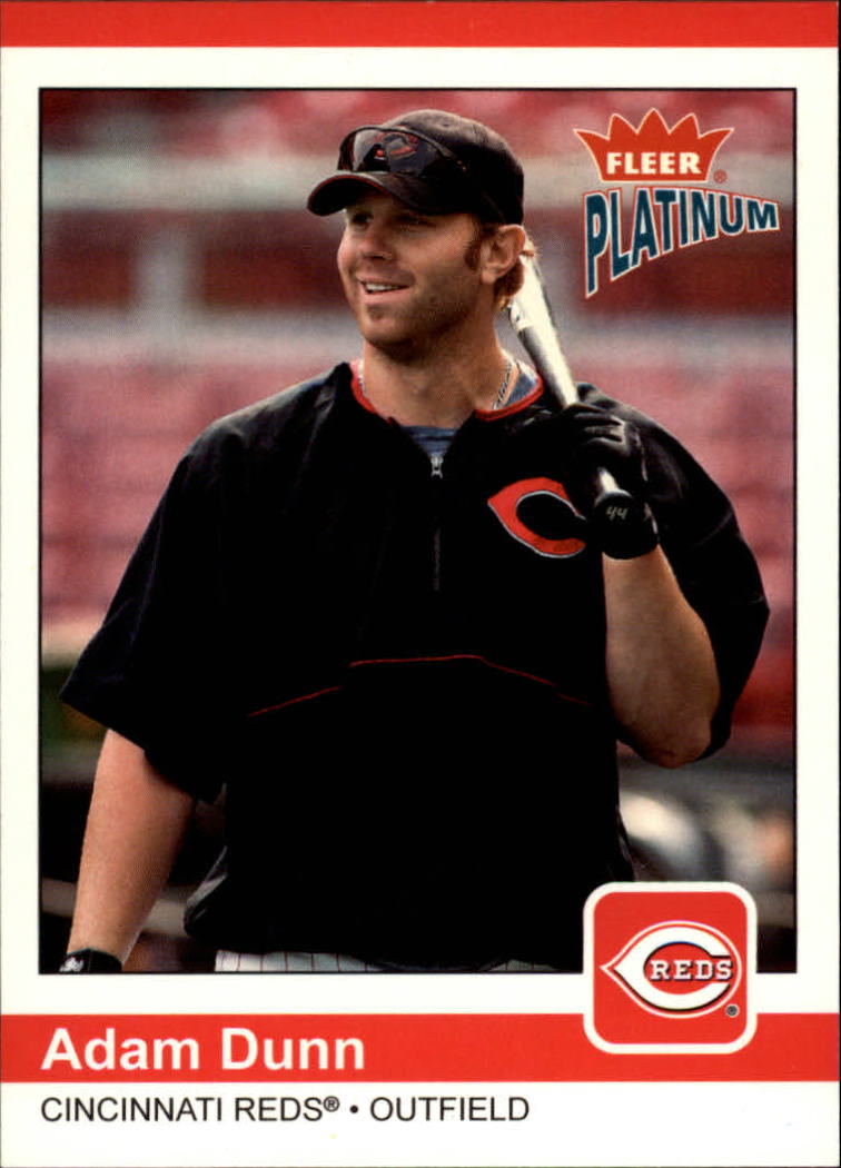 2004 Fleer Platinum #105 Adam Dunn
