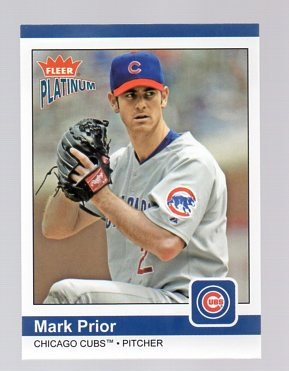 2004 Fleer Platinum #138 Mark Prior WE