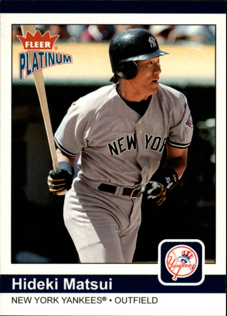 2004 Fleer Platinum #141 Hideki Matsui WE