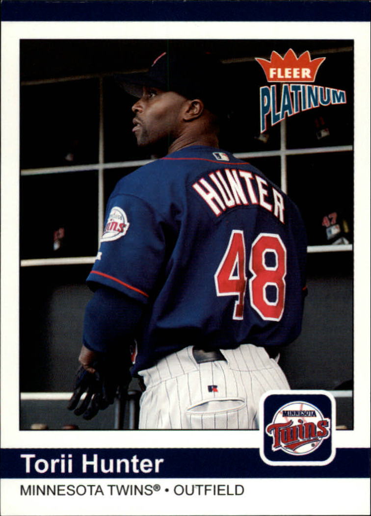 2004 Fleer Platinum #147 Torii Hunter JE