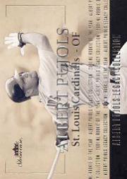 2004 Fleer Showcase Pujols Legacy Collection #2 Albert Pujols 01 ROY