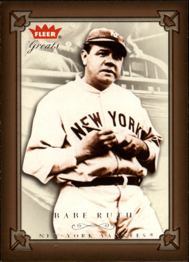 2004 Greats of the Game #6 Babe Ruth