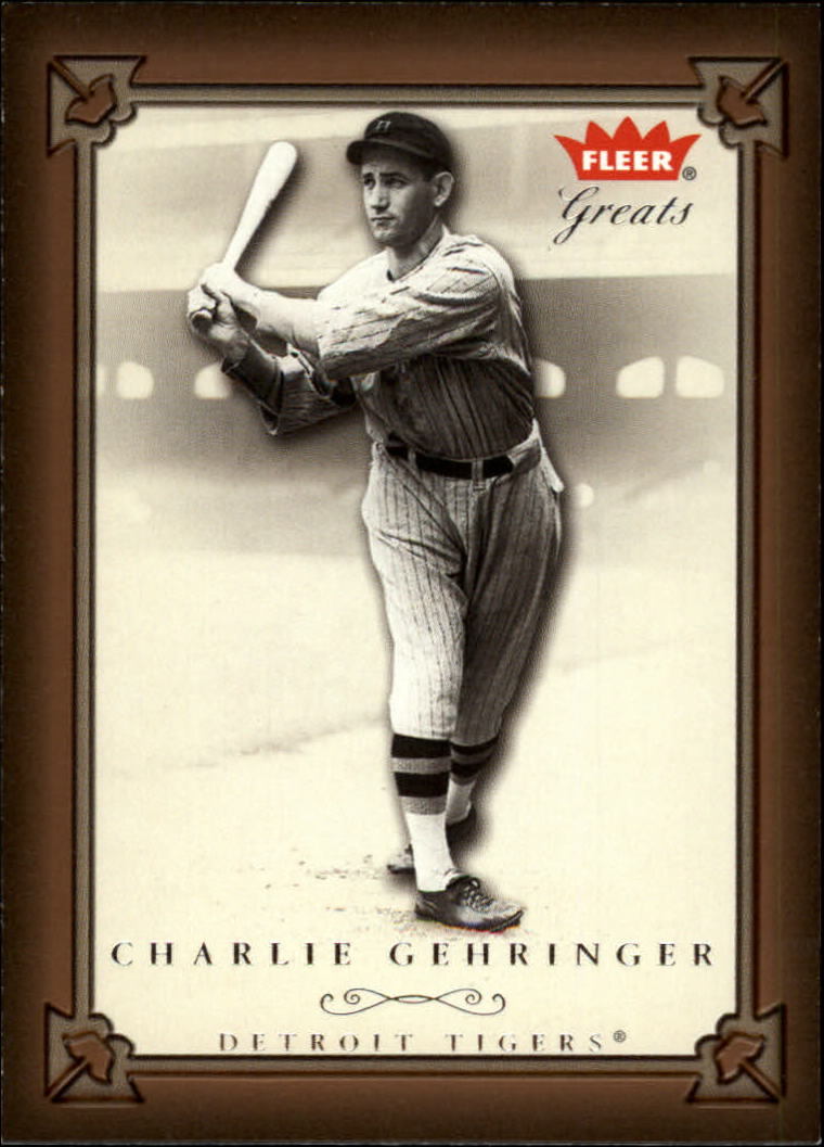 2004 Greats of the Game #10 Charlie Gehringer