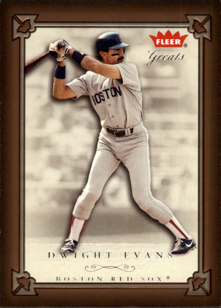 2004 Greats of the Game #31 Dwight Evans