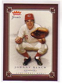 2004 Greats of the Game #35 Johnny Bench