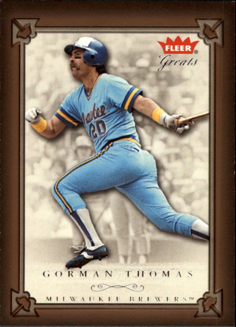 2004 Greats of the Game #58 Gorman Thomas
