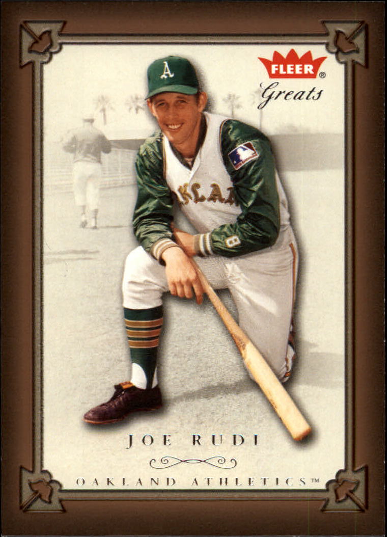2004 Greats of the Game #60 Joe Rudi