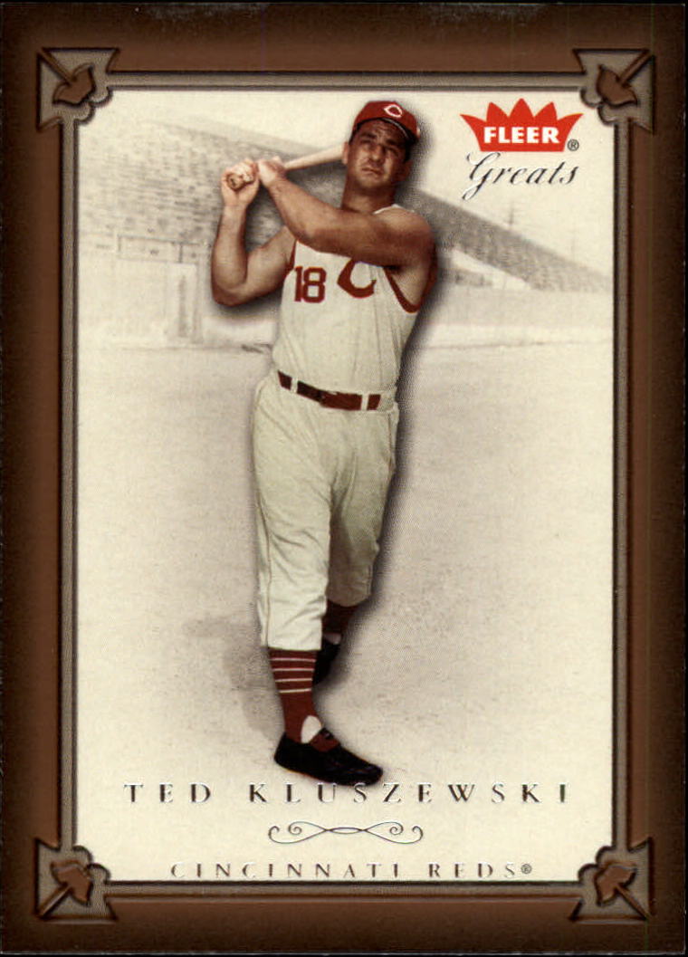 2004 Greats of the Game #69 Ted Kluszewski