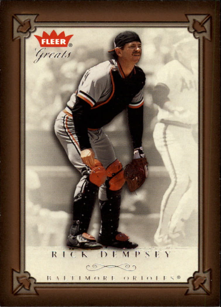 2004 Greats of the Game #77 Rick Dempsey