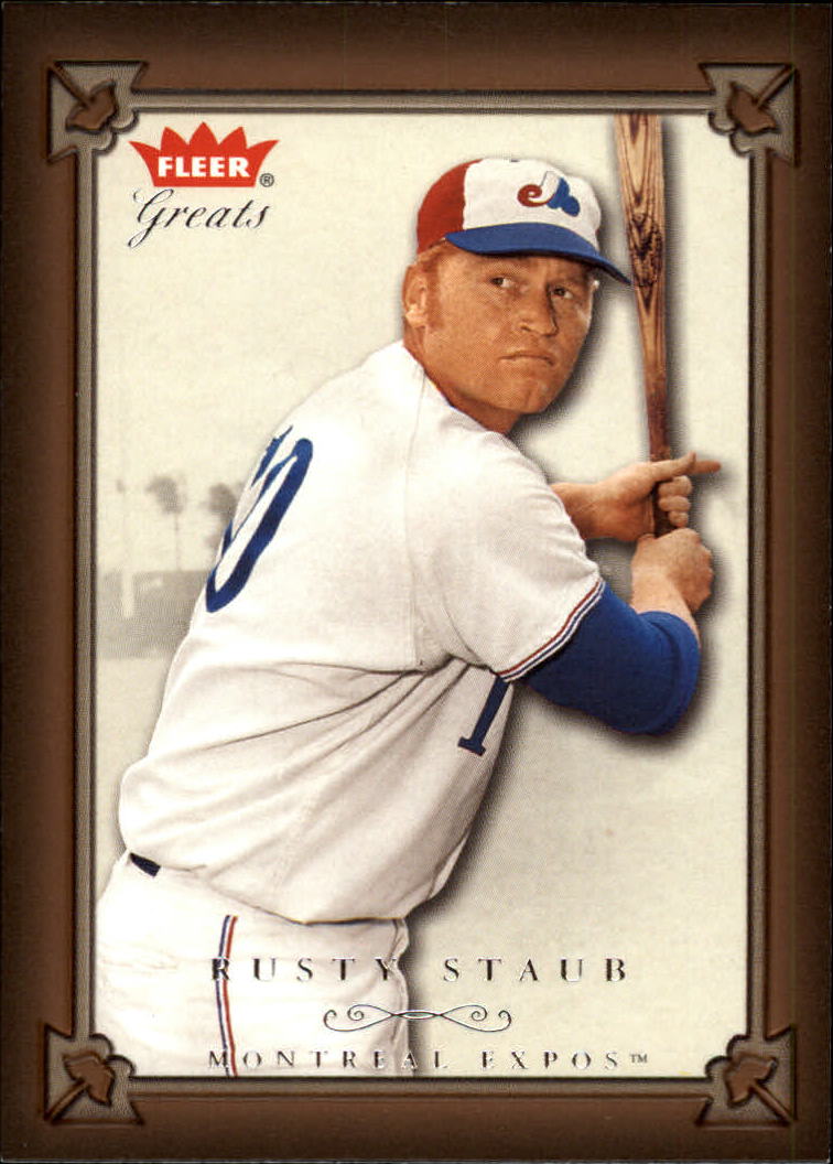 2004 Greats of the Game #80 Rusty Staub
