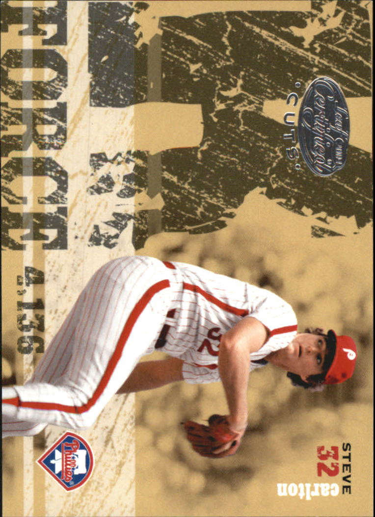 2004 Leaf Certified Cuts K-Force #2 Steve Carlton/500