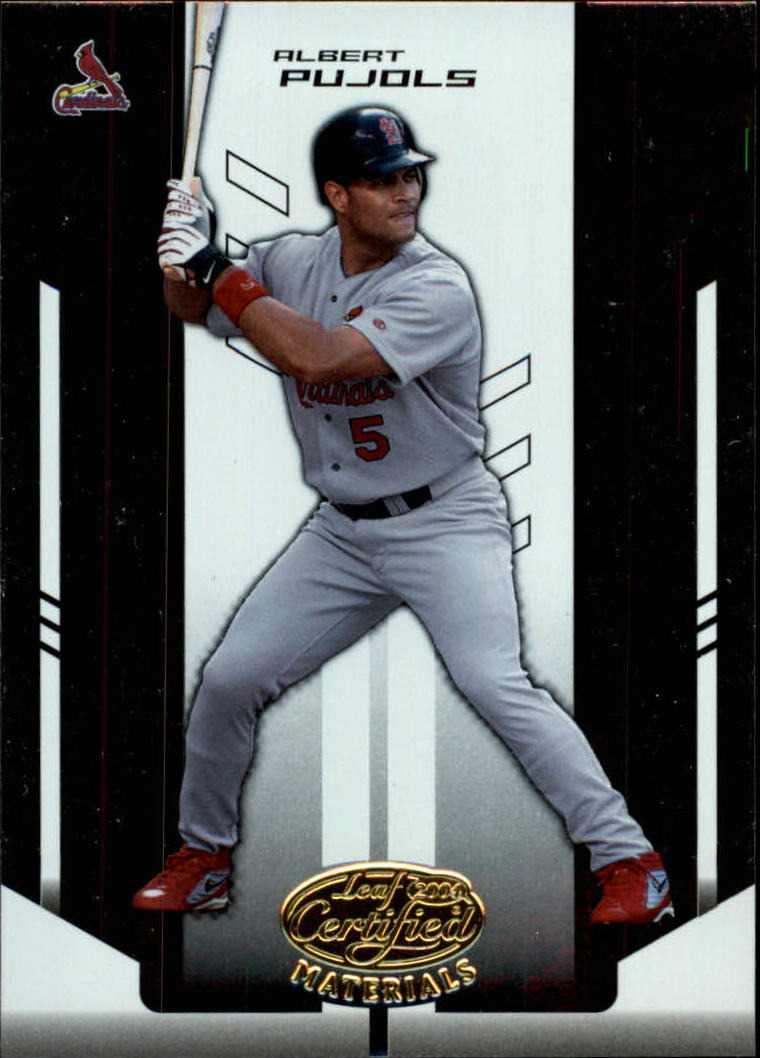 2004 Leaf Certified Materials #7 Albert Pujols