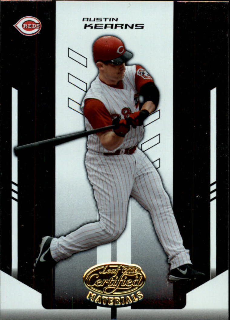 2004 Leaf Certified Materials #16 Austin Kearns