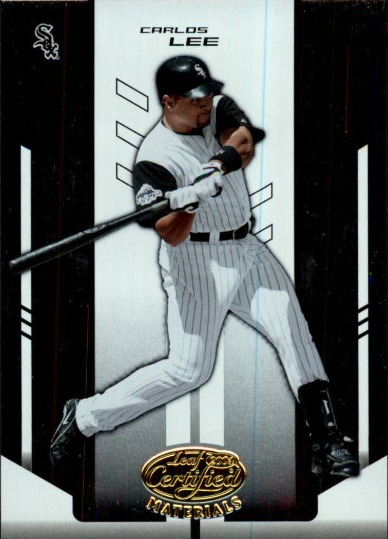 2004 Leaf Certified Materials #38 Carlos Lee