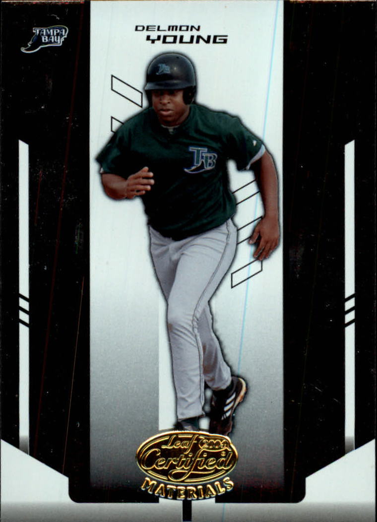 2004 Leaf Certified Materials #50 Delmon Young