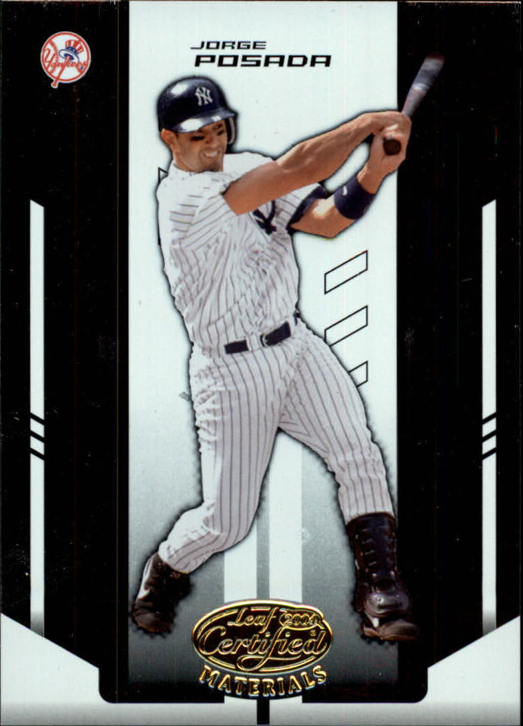 2004 Leaf Certified Materials #106 Jorge Posada