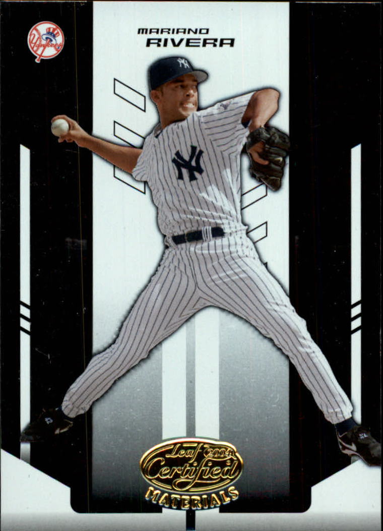 2004 Leaf Certified Materials #130 Mariano Rivera