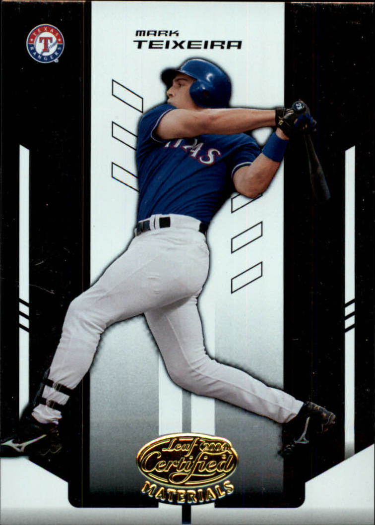 2004 Leaf Certified Materials #134 Mark Teixeira