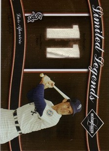 2004 Leaf Limited Legends Material Number #13 Luis Aparicio Pants/100