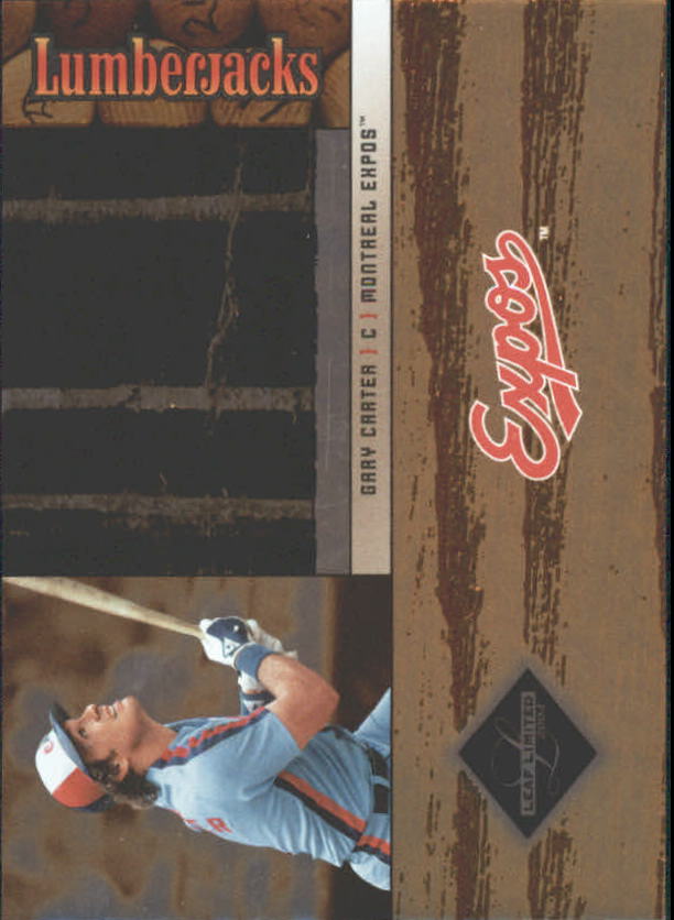 2004 Leaf Limited Lumberjacks #18 Gary Carter/324
