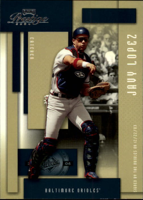 2004 Playoff Prestige #19 Javy Lopez