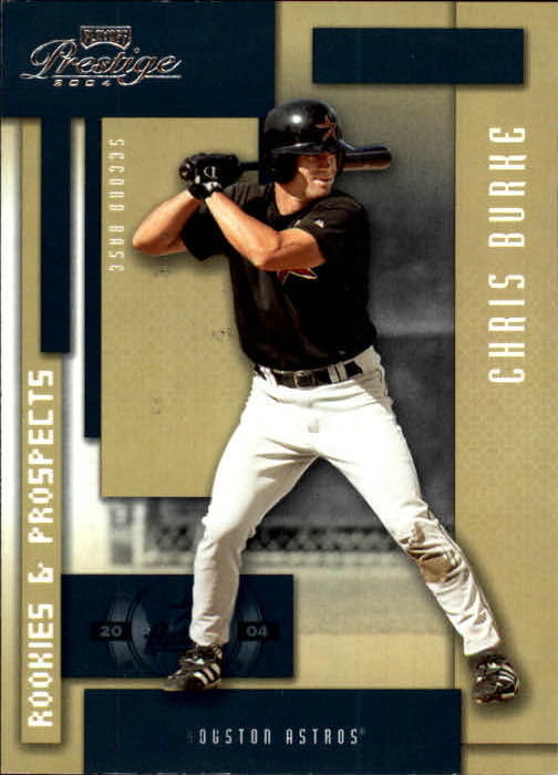 2004 Playoff Prestige #81 Chris Burke PROS