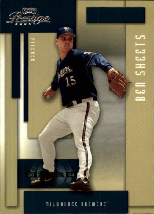 2004 Playoff Prestige #100 Ben Sheets