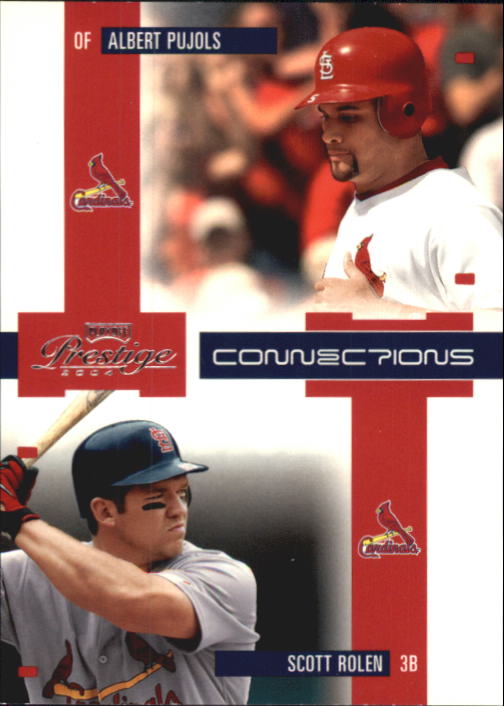 2004 Playoff Prestige Connections #3 A.Pujols/S.Rolen